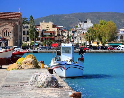 Hafen von Zakynthos