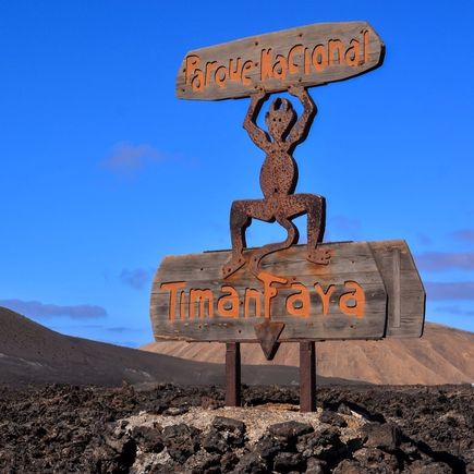 Vulkanlandschaften auf Timanfaya