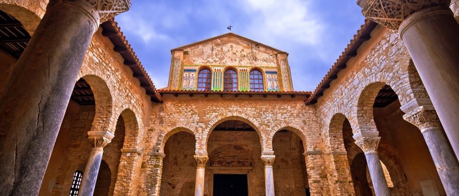 Basilika in Porec, Istrien