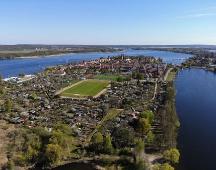 Werder Stadtinsel in der Havel