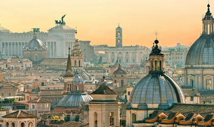 Rom Stadt Dächer