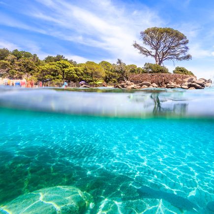 Bei Porto-Vecchio liegt Camping Acqua e Sole, der Strand ist hier nirgends weit entfernt
