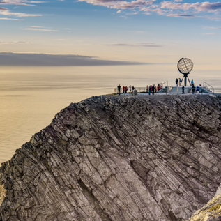 Anblick Nordkap