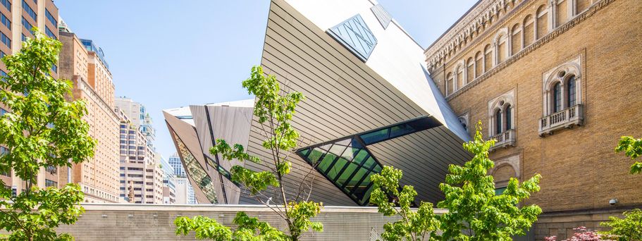 Eigenwillige Architektur des Royal Ontario Museum