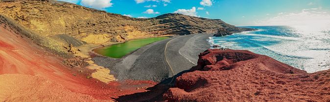 Lanzarote Vulkan El Golfo