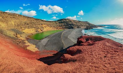 Lanzarote Vulkan El Golfo