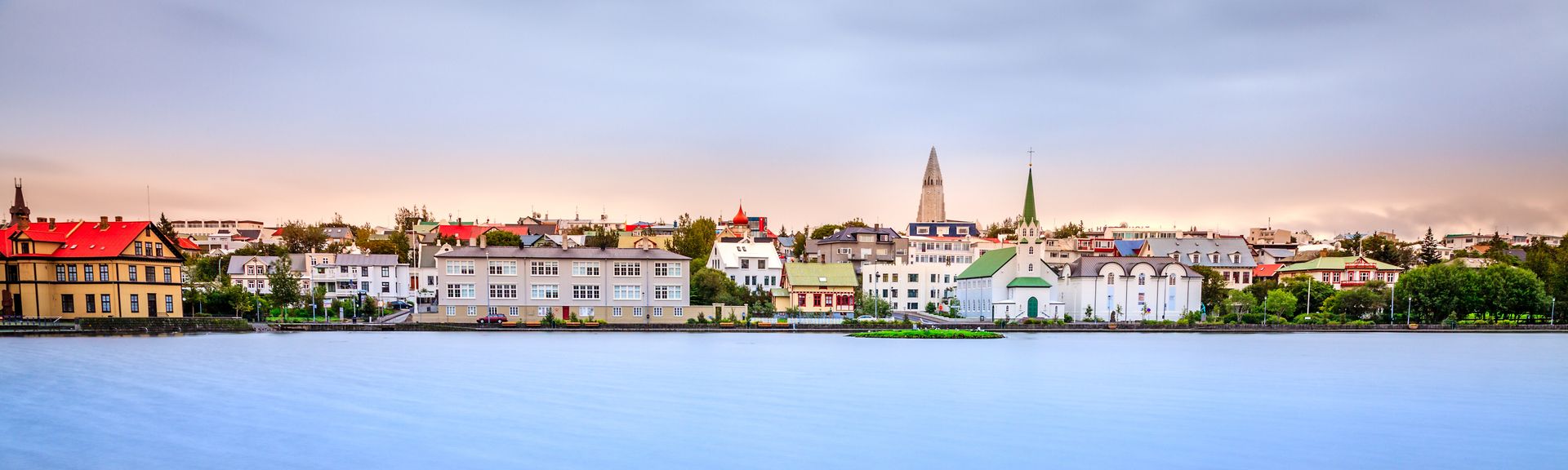 Skyline von Reykjavik 
