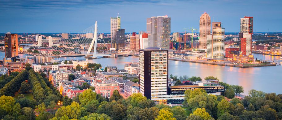 Rotterdam ist ein Mekka für Fans moderner Architektur 