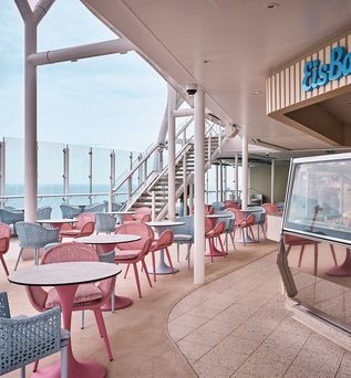 Eis Bar auf Mein Schiff Flow