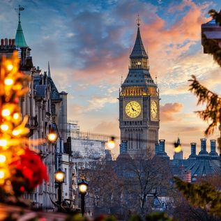 Beleuchtetes London zur Weihnachtszeit