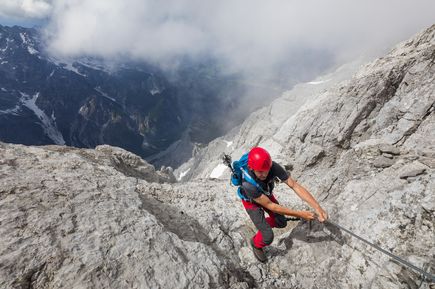 Kletterer Alpen
