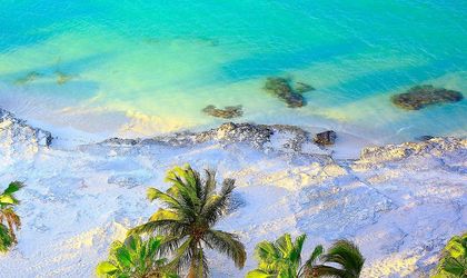 Strandabschnitt vor Cancun