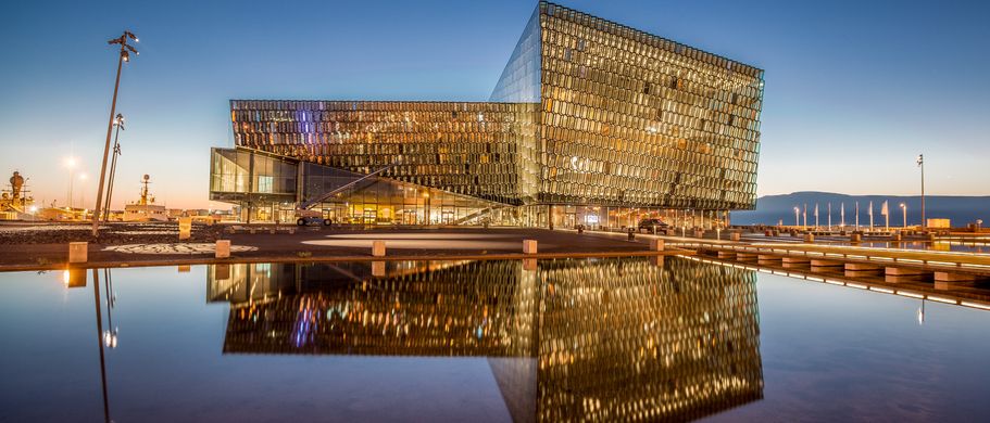 Konzerthaus Harpa von Außen