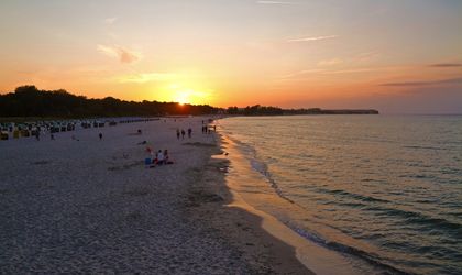 Sonnenuntergang am Strand von Boltenhagen