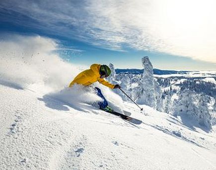 Rundreisen Kanada Skifahrer