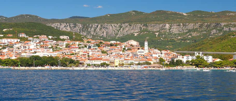 Crikvenica Stadtblick