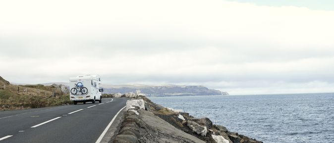 Camper in Irland