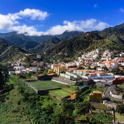 Stadt Vallehermoso, La Gomera