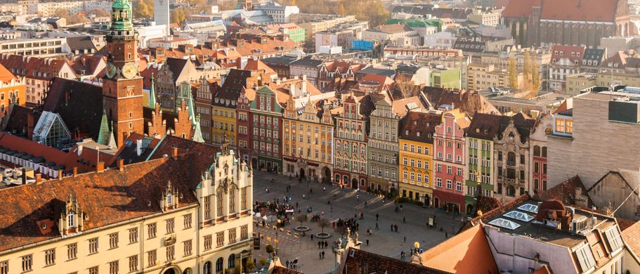 Luftaufnahme Innenstadt