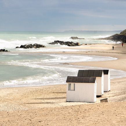 Ferienhausurlaub Dänemark Strandhütten an der Küste