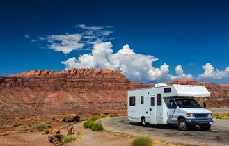 Camper im Nationalpark