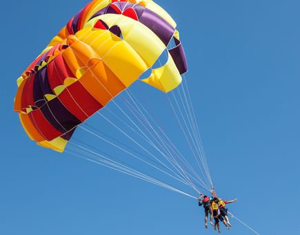 Adrenalinkick am sicheren Seil 