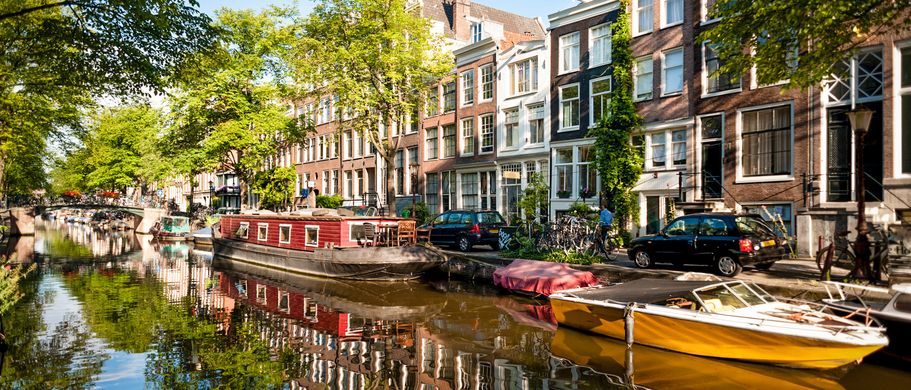 Ferienhaus Urlaub Niederlande Amsterdam Grachten in Amsterdam
