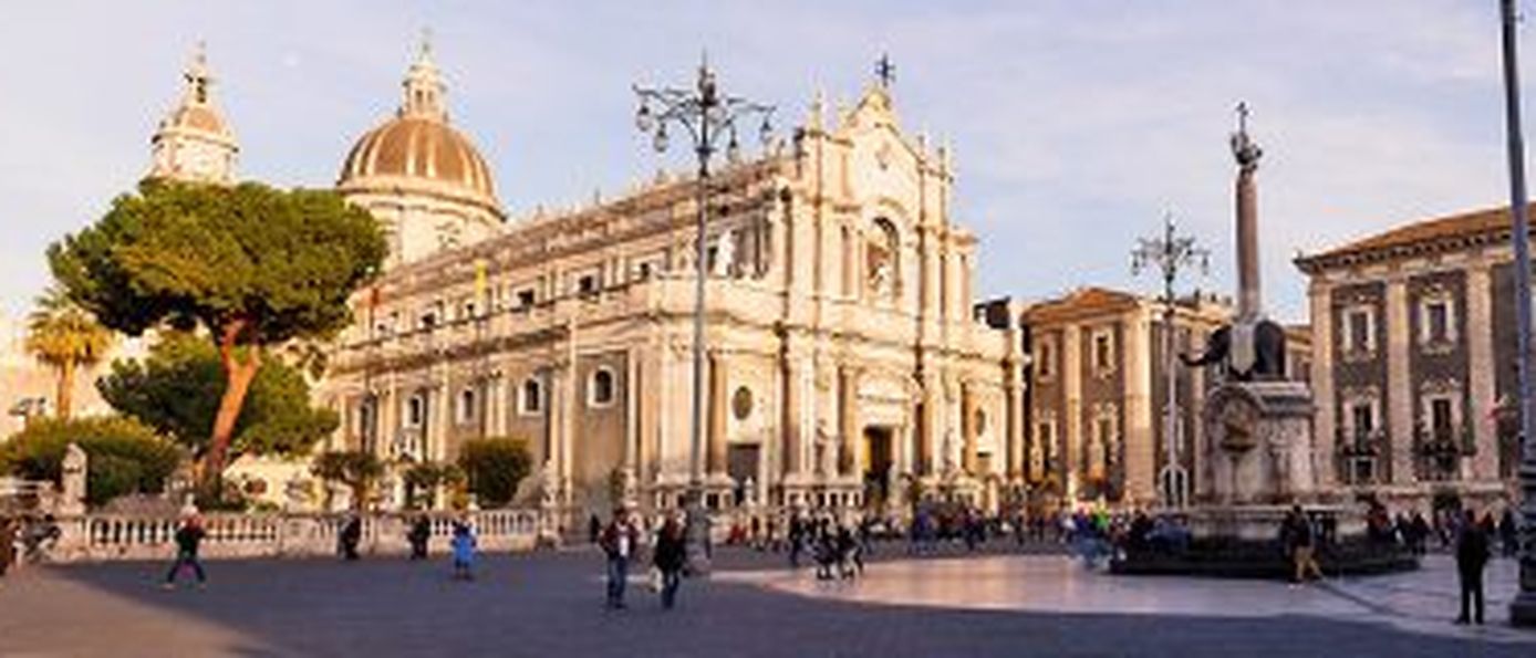 Die Kathedrale von Catania auf Sizilien