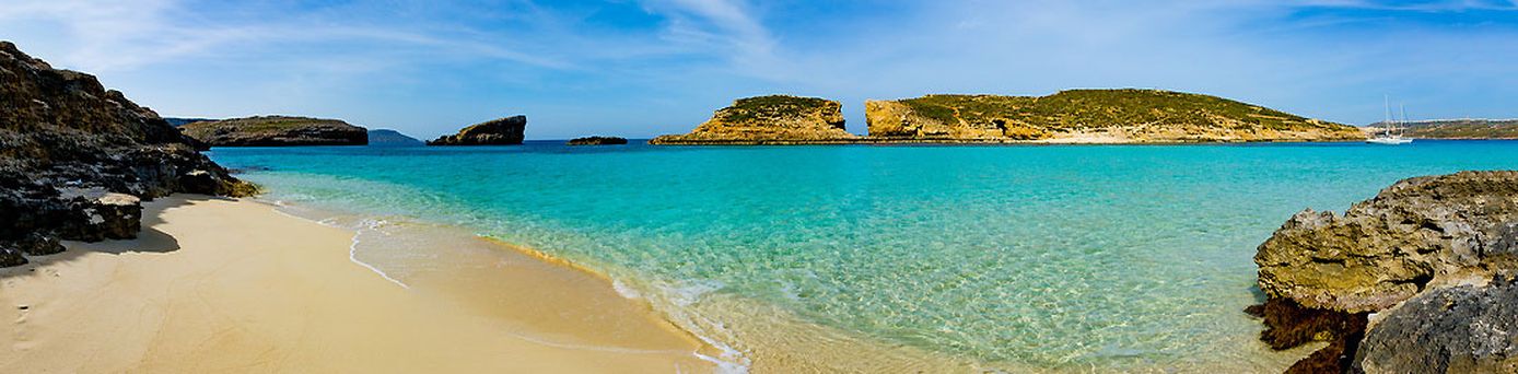  Traumstrand: die Blaue Lagune auf Maltas kleiner Schwesterinsel Comino