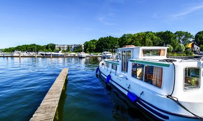 Hausboot mieten in Europa - Anlegestelle