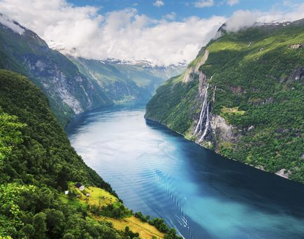 Norwegischer Fjord 