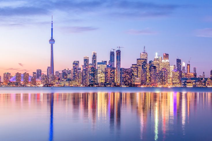 Skyline am Fluss