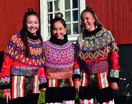 3 Einheimische Frauen Grönlands 