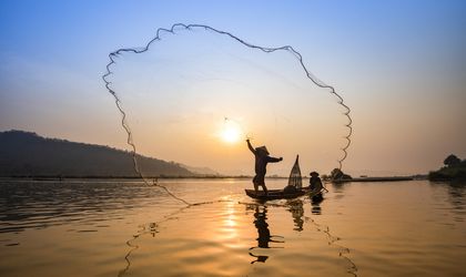 Mekong Fischerei