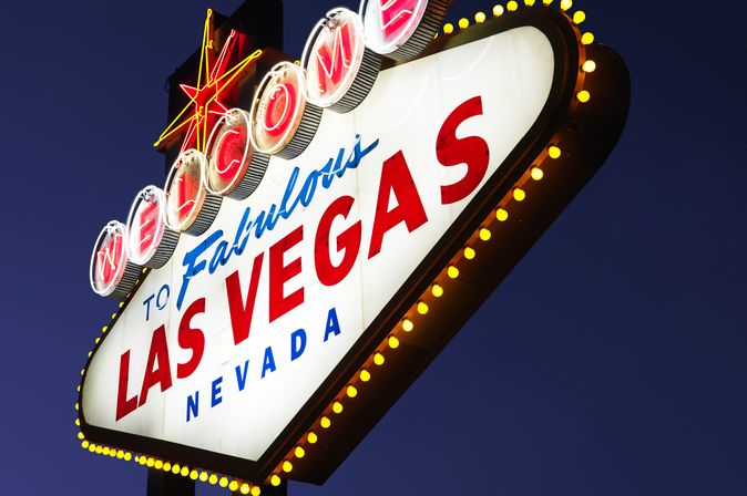Las Vegas Leuchtreklame