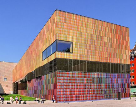Städtereise München Urlaub Außenansicht Museum Brandhorst 