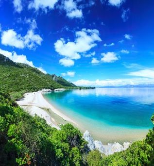 Strand Bucht in Kroatien