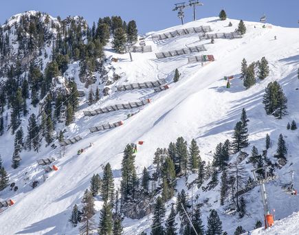 Steile Strecke „Harakiri“ bei Mayrhofen