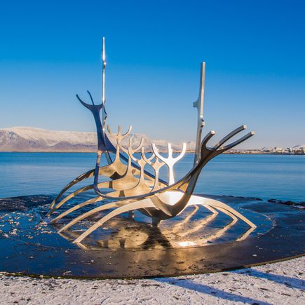 Kunst Skulptur Solfar