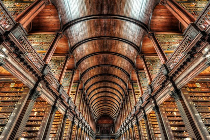 Long Room Libary im Trinity College