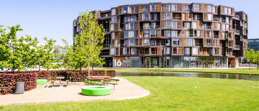 Fans von moderner Architektur kommen auch in der nahen Planstadt Ørestad voll auf ihre Kosten