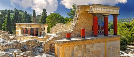 Der Palast von Knossos in Heraklion.
