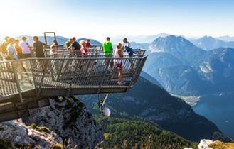 Österreich Aussichtspunkt Berg