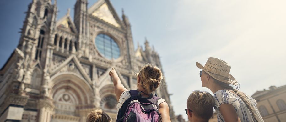 Familie Kathedrale Siena