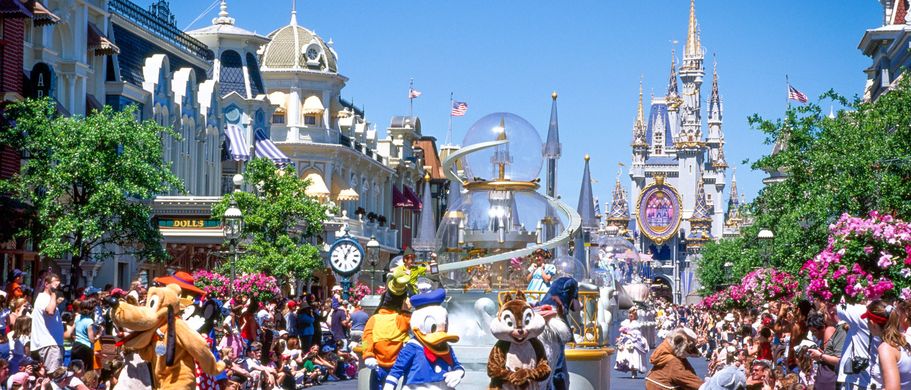 Roadtrip: Urlaub in Florida Orlando Parade in Disneyworld