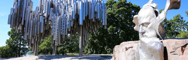 Sibelius Monument Helsinki Finnland
