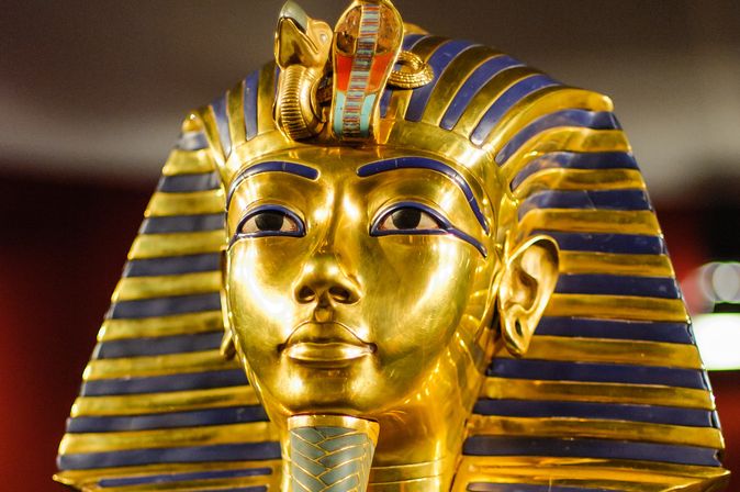 Totenmaske des Pharaos Tutanchamun