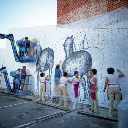 Spannende Street-Art gibt es in Perth an vielen Ecken