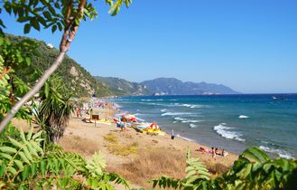 Strand auf Korfu