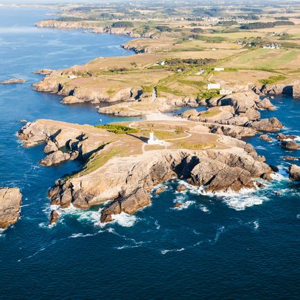 Atemberaubende Küste der Belle-Île-en-Mer